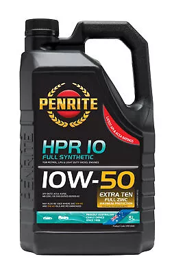 Penrite HPR 10 10W50 Engine Oil - 5 Litre • $79.99