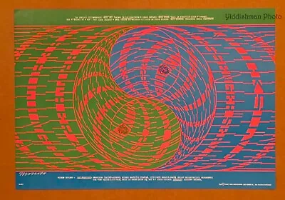 FAMILY DOG 68-1 Poster Victor Moscoso Quicksilver Big Brother Janis Joplin FIRST • $529.99