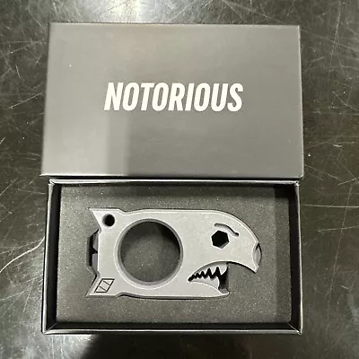 Notorious EDC Big Poppa Titanium Tifin 300 Stonewashed • $107.50