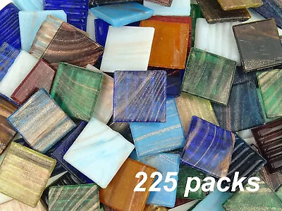 225 Tile Sheet Gold Dust 20mm Mosaic Tiles (Multiple Colours) • £11.95