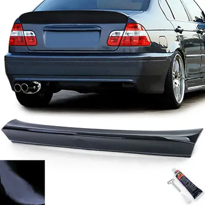 Black Gloss CSL Type Trunk Wing For BMW E46 98-05 Limo • $171.76