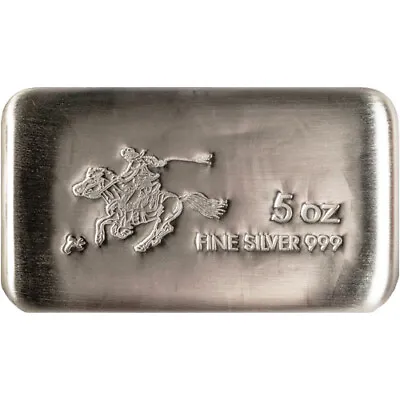 5 Oz SilverTowne Pony Silver Bar (New) • $162.44