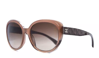 CHANEL Sunglasses  -  5184 C1245/3B  - Mauve / Brown - Brown Gradient - Womens • $390