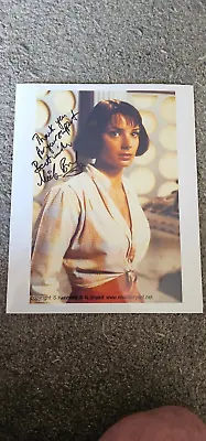 £29.99 • Buy Signed Nicola Bryant Dr Who Photo Charity Auction Peri