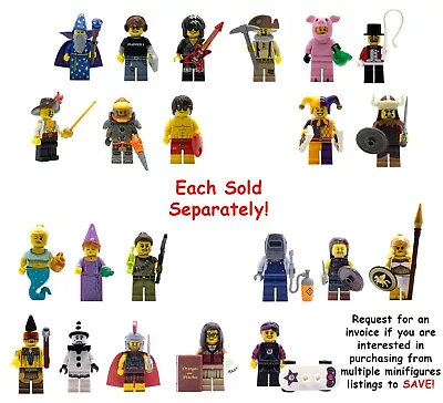 Lego Collectible Minifigure Series 6 To 12 - 8827 71001 71002 71007 - You Pick! • $16.95
