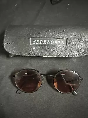 SERENGETI Drivers Round Wite 5334R Frame Only Read • $67.50