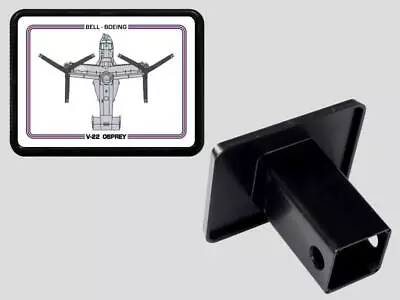 Bell-boeing V-22 Osprey Marine Corps Air Force Trailer Hitch Cover Made In Usa • $79.99