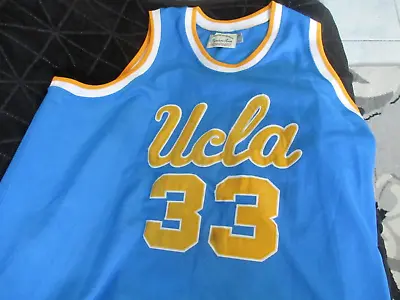 KAREEM ABDUL-JABBAR - Headmaster Campuswear UCLA  Jersey Size 58 • $49.95