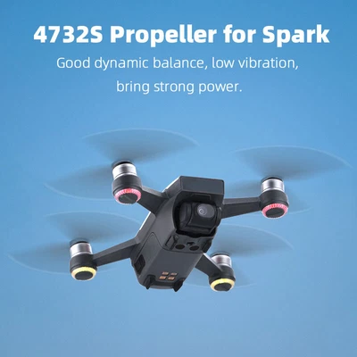 $12.18 • Buy 2 Pairs Propellers For DJI Spark 4732S Accessories Drone Accessories