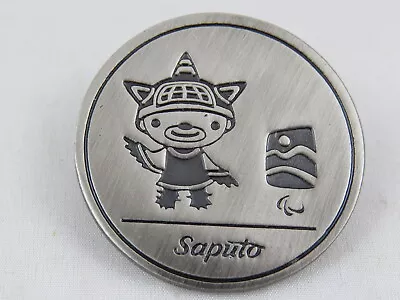 Vancouver 2010 Winter Olympic Games Pin - Saputo Foods Sponsor Pin -Silver Medal • $14.39