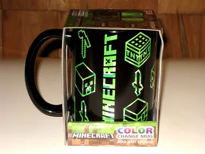 Minecraft Coffee Mug - Black & Green • $17.95