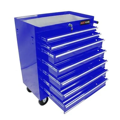 7-Drawer Single Door Rolling Tool Chest Mobile Workbench Tool Storage Cabinet • $239.99