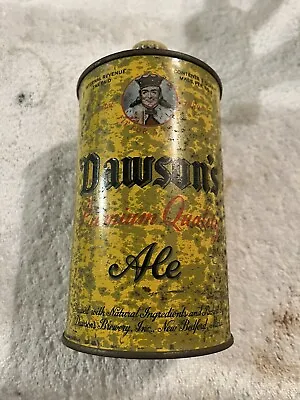 Dawsons Ale Quarts Conetop Beer Can Intetnal Revenue Tax Paid .. Cap Included • $99