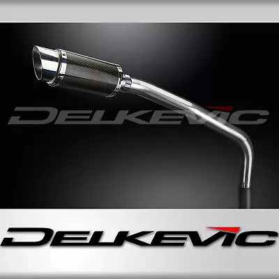 Honda CBR600RR 2007-2012 Delkevic Slip On 8  Round Carbon Exhaust Muffler Kit • $339.99