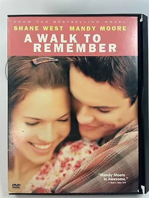 A Walk To Remember- DVD - Mandy Moore Good Condition Cc1 • $4.99