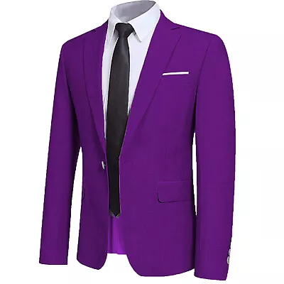 Mens Suits Blazer Coats Customize Tuxedo Wedding Work Groomsman Bestman Jackets • $42.49