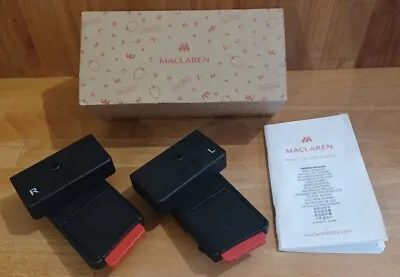 Maclaren Atom Car Seat Adapters For Britax Romer Boxed + Instructions Free P&P • £35.95