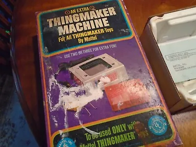 Vintage Mattel Thingmaker Machine & Molds 1960s • $39.99