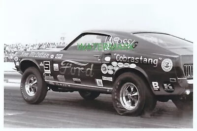 Vintage NHRA Drag Racing- Cobrastang -Ken McLellan-1969 Mustang SS/G-INDY • $2.25