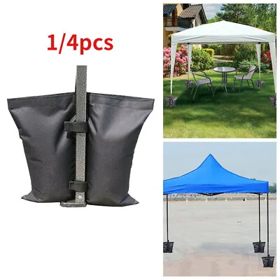 $12.26 • Buy 1/4pcs Garden Gazebo Foot Leg Feet Weights Sand Bag For Marquee Party Tent Set