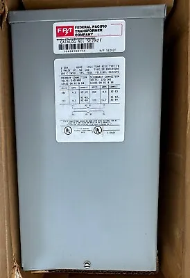 Federal Pacific SE2N2F - 2 KVA Transformer 1-Phase 240/480 Primary 120/240 Sec • $299