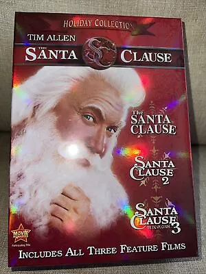 The Santa Clause NEW Holiday Collection SEALED Boxed SET 2008 3-Disc Set) • $19.99