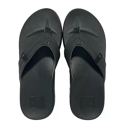 Reef Cushion PHANTOM Flip Flop Sandals Black MENS Size 10 • $25