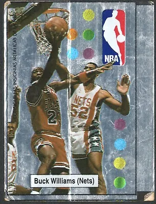 MICHAEL JORDAN Sticker Spanish Chicle Metalica Basketball NBA 1989 BUCK WILLIAMS • $300
