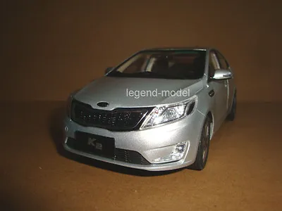 $59.99 • Buy 1/18 China Kia K2 Silver Color Die Cast Model Car