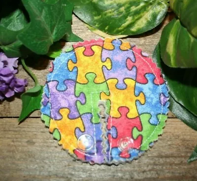 G-tube Pads Mic-key Button Feeding Tube Pads AMT Button Cover Puzzle Autism   • $2.25