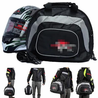 Motorcycle Helmet Bag Motorbike Scooter Helmet Pack Carry Shoulder Visor Bag  • $31.43