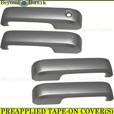 $44.95 • Buy 2015-2018 2019 2020 FORD F150 F-150 Door Handle COVERS No SMKH JS ICONIC SILVER