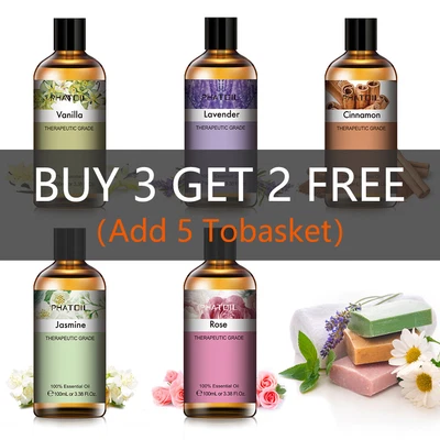 $4.99 • Buy ESSENTIAL OILS 100ml Pure And Natural For Aromatherapy Home Fragrance Diffusers
