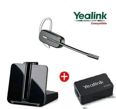 Plantronics CS540A DECT Wireless Headset Base Cradle C054A CO54A + YEALINK EHS36 • $88.88