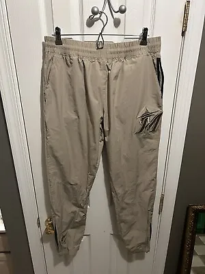 Large Miami Marlins Pro Standard Tan Pants Cuffed • $22.99