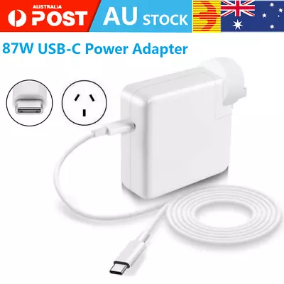 87W USB-C Power Adapter Charger 2M Type-C Cord For Apple Macbook Air Pro Laptop • $27.73