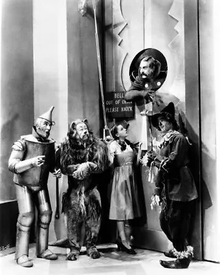 THE WIZARD OF OZ CAST JUDY GARLAND RAY BOLGER Picture Poster Photo 4x6 • $8.50