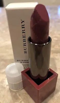$16 • Buy BURBERRY KISSES HYDRATING LIPSTICK #89 Rose Blush With Tester Box & Cap