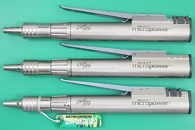 CONMED Hall Micro Power Electric High Speed Surgical Drills (3pk) HANDPIECE USA • $51