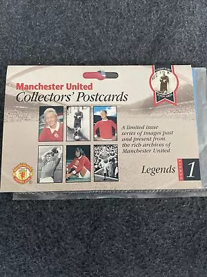 Manchester United Postcard Collection (U) • £5