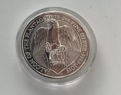 2oz Silver Queens Beasts Coin Falcon Of The Plantagenets 2019 • £85