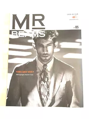 MR BEAMS Vol.５Catalog Magazine Japan 2022 Spring  &  Summer   Issue NEW! • £19.27