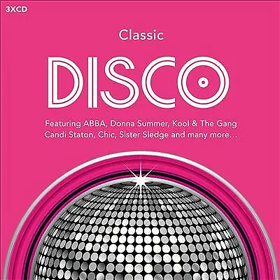 Various Artists : Classic Disco CD 3 Discs (2015) Expertly Refurbished Product • £5.94