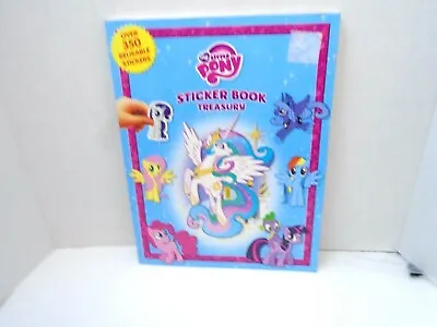 MY LITTLE PONY STICKER BOOK TREASURY Used But Lots Of Stickers Left Unused • $11