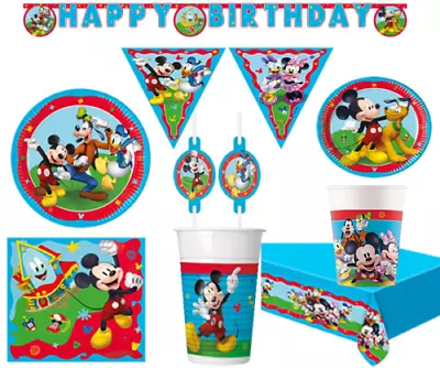 52 PCS SET Mickey  Mickey Rock The House   Tableware Decorations Napkins • £3.99