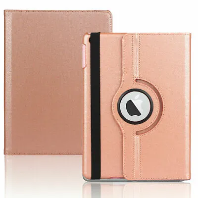$20.81 • Buy 360 Rotate Leather Case Cover For IPad 10th 9 8 7 6 5 4 3 2nd Gen Air 1 2 Mini 6