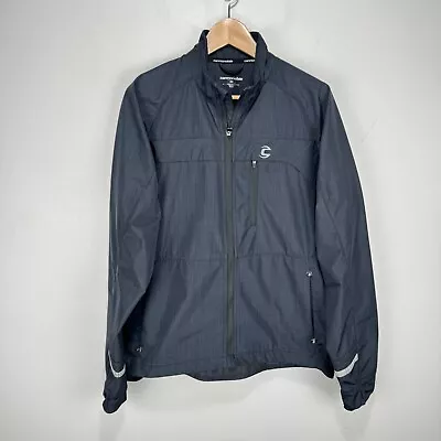 Cannondale Urban Jacket Softshell Black Cycling Zip Pocket Wind Rain Men Medium • $30.90