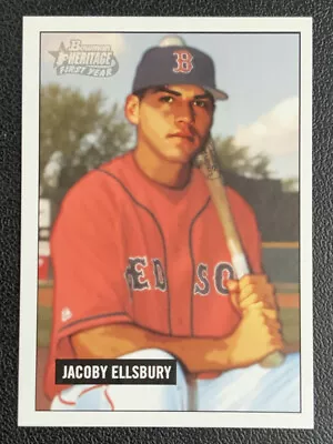 JACOBY ELLSBURY 2005 Bowman Heritage #337 1st Year Image Variation SP Rookie RC • $11.99