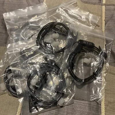 KCTIN Walkie Talkie Headset For Midland With Mic Security Earpiece  Lot Of 8 New • $27.99