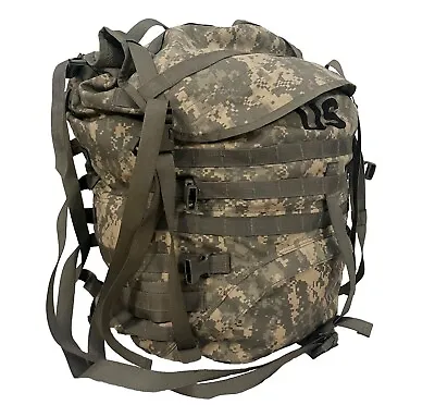 USGI Military Surplus Rucksacks USGI Large Field Pack MOLLE II ACU Modular GC • $15.99